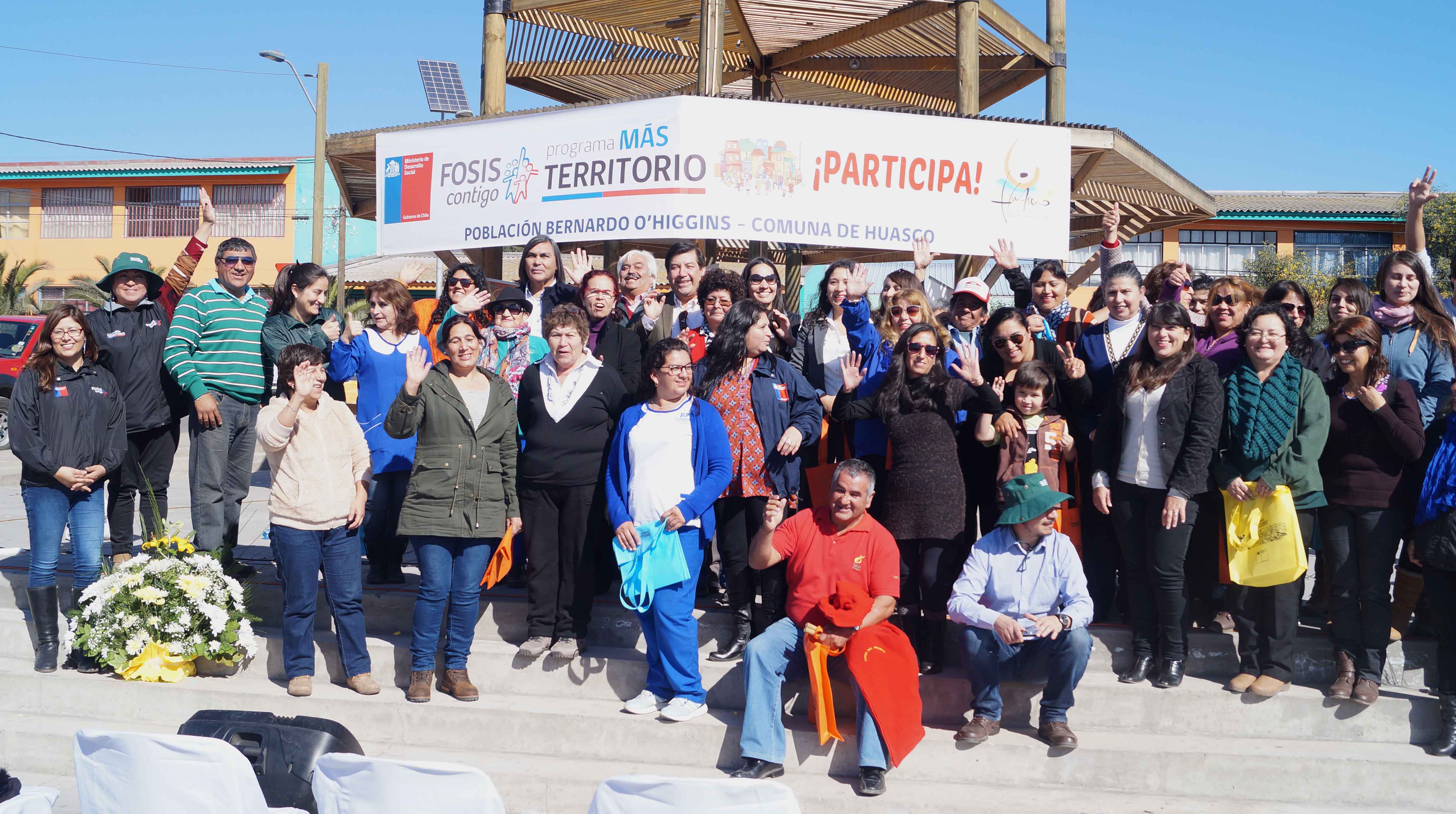 Vecinos de Huasco dan la bienvenida a programa Más Territorio del FOSIS