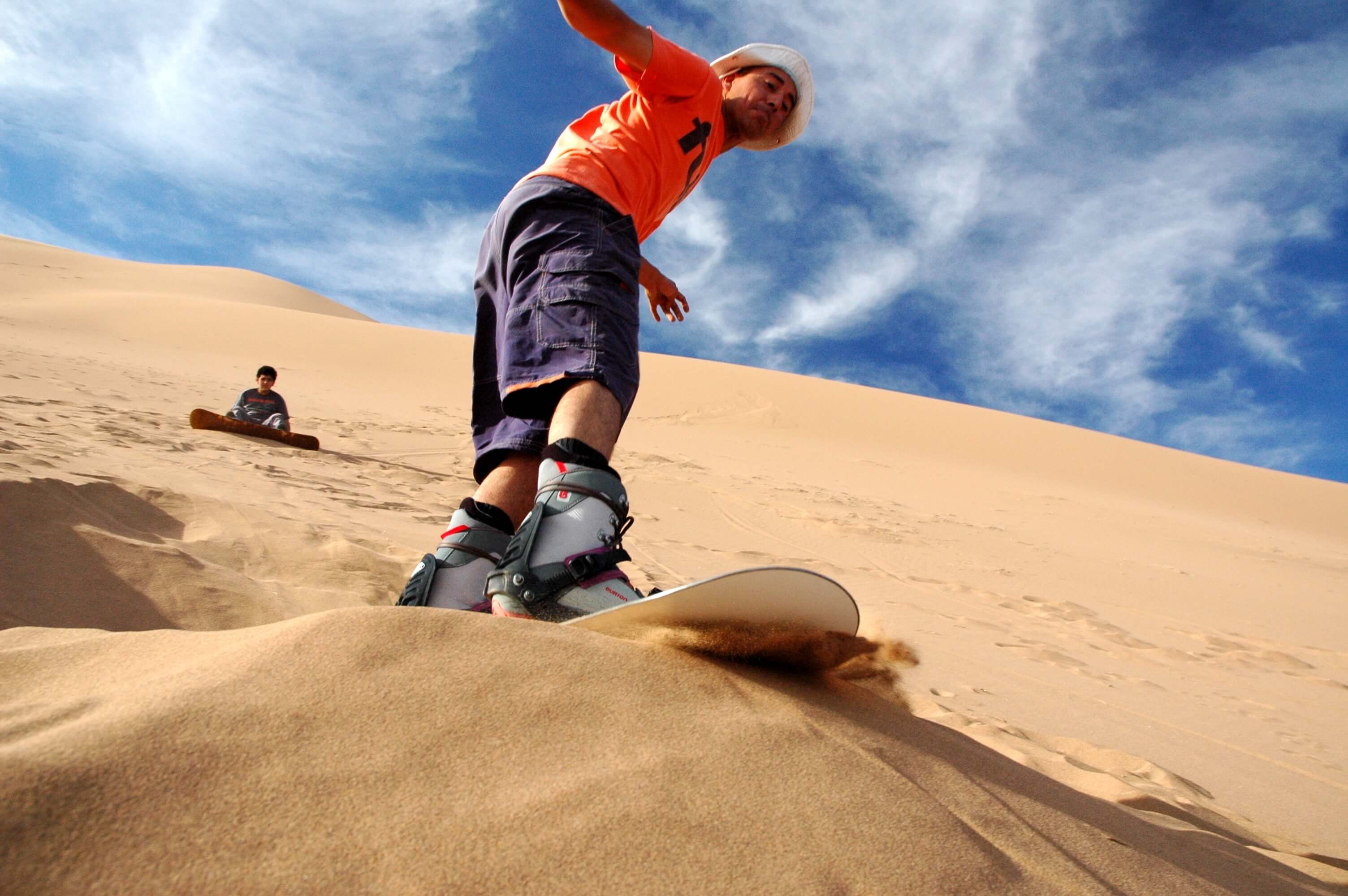 Sandboard: el desconocido deporte que increíblemente puede practicarse en Huasco.