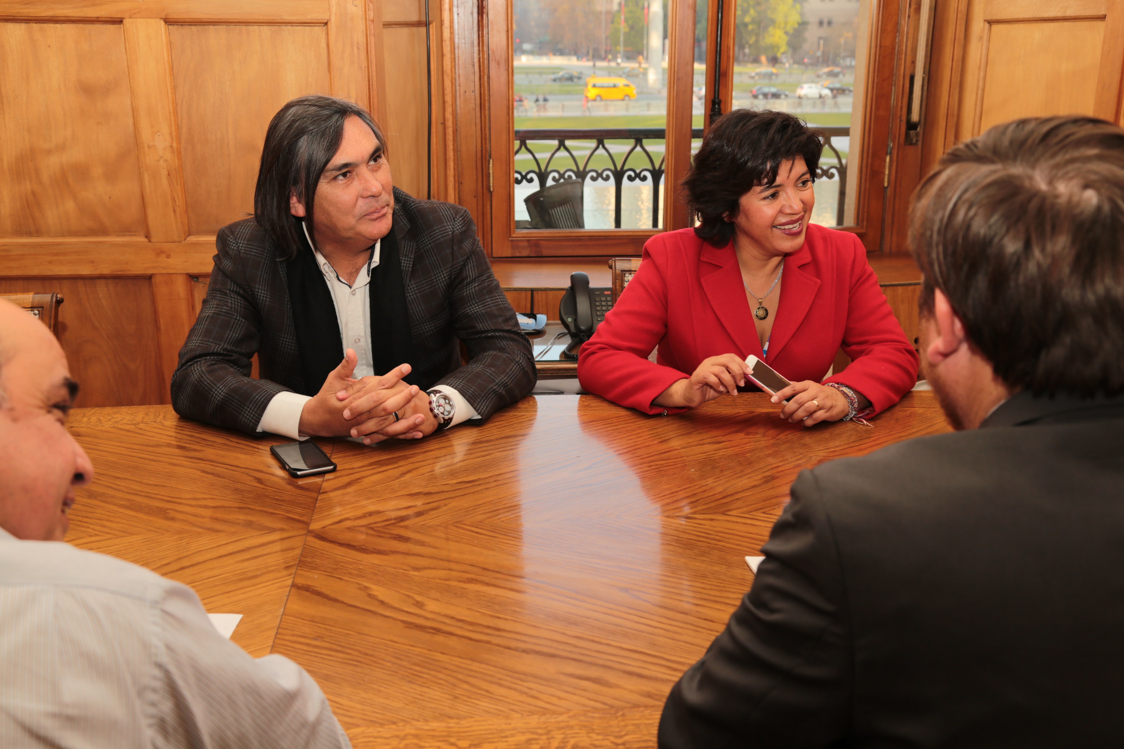 Diputada Provoste y alcalde Loyola se reúnen con ministra de Bienes Nacionales